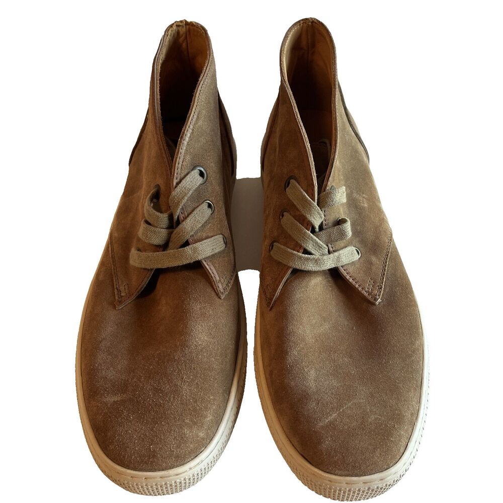 Aldo Mr Bs Gentlemans Boutique Shoes Men 12 Suede Oxfords Brown Lace Up